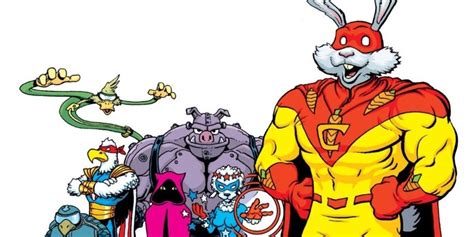 Captain Carrot And The Zoo Crew, DC Comics Funny Animal Superheroes ...