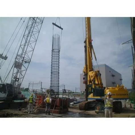 Bored Cast In Situ Piles Services At Rs 1200 Running Meter Piles