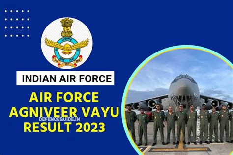 Air Force Agniveer Result Out Defence Guide