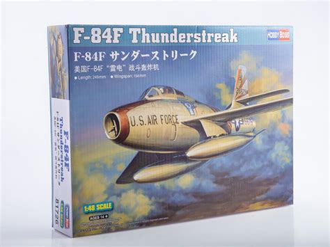 Сборная модель самолета Hobby Boss Самолет F 84F Thunderstreak масштаб