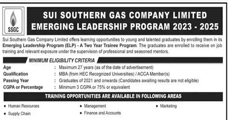 Sui Southern Gas Company Limited Ssgc Jobs December Apply Now