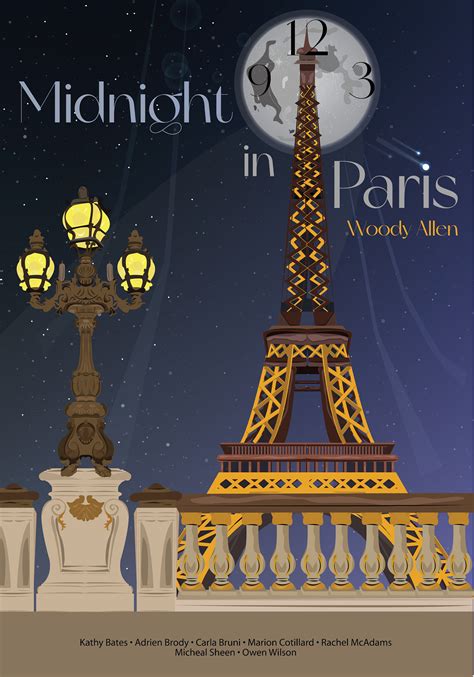 Midnight in Paris Movie Poster :: Behance