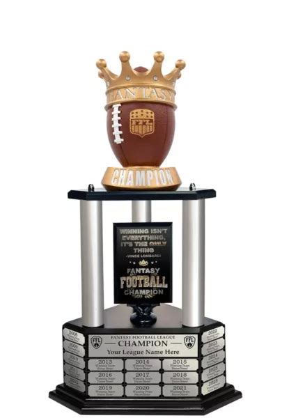 Get The Raddest Fantasy Football Trophy Ever League Tycoon