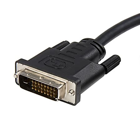 Startech Mm Displayport To Dvi Video Converter Cable Ft Office