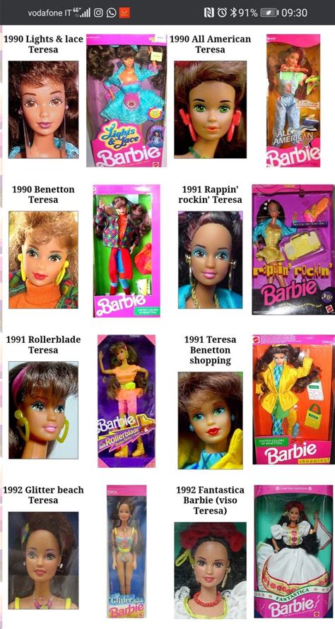 Pin Di Shelli Lorang Su All Things Barbie Friends Barbie Bambole Viso