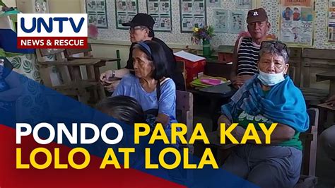 P49 8 Billion Pondo Ilalaan Para Sa Social Pension Ng Indigent Senior