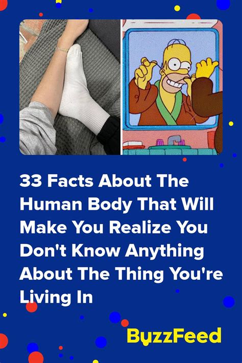 33 Facts About The Human Body That Will Make You Realize You Don T Know