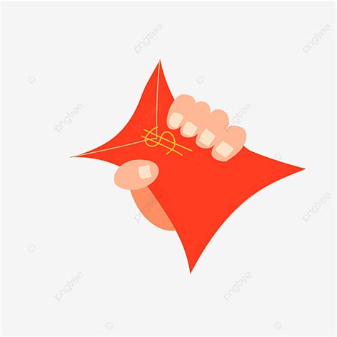 Red Envelope Clipart Hd Png Red Vector Universal Hand Grabbing Red