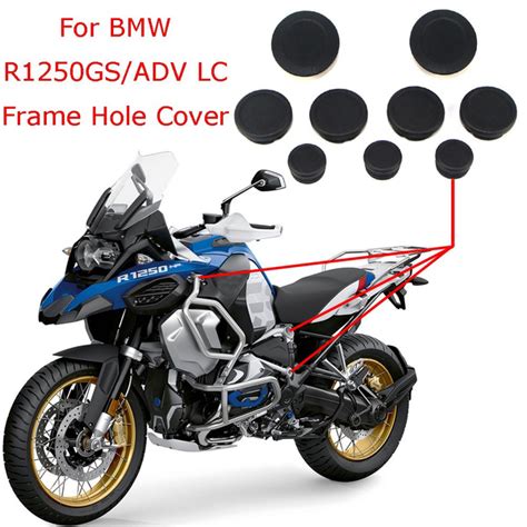 For BMW R1250GS LC R1250 GS 1250 Adventure 2019 adv Motorcycle Frame Hole Cover Caps Plug ...