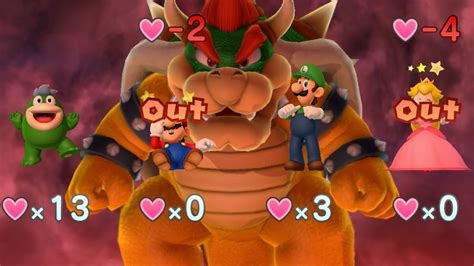 Mario Party 10 Spike Vs Mario Vs Luigi Vs Peach Vs Bowser Mushroom