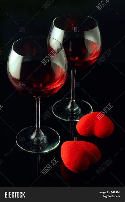 Wine Glasses Two Image And Photo Free Trial Bigstock