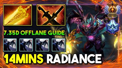 Ultimate Offlane Guide Night Stalker Mins Radiance Dps Burn Non Stop