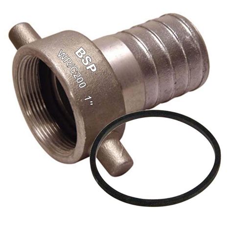 Bsp Coupling Water Pump 1 Inch Female Hose Tail Connector 25mm Suction