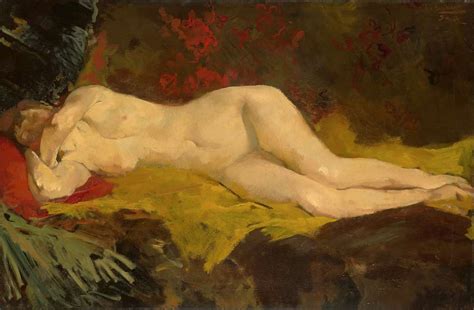 George Breitner Reclining Nude PICRYL Public Domain Media Search