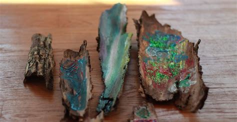 bark painting - momgineer