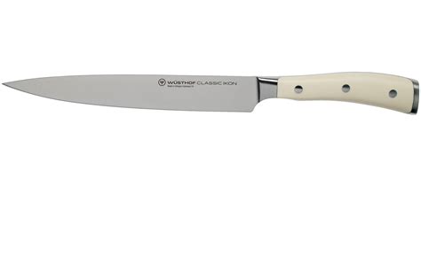 Wüsthof Classic Ikon Crème couteau à trancher la viande 20 cm