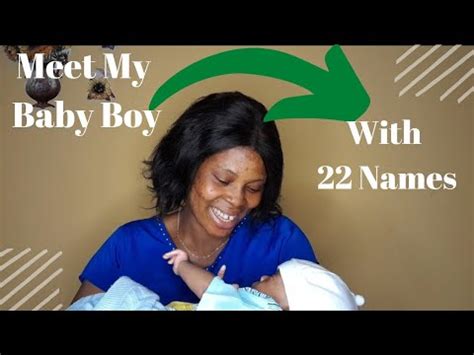 INTRODUCING MY BABY BOY TO YOUTUBE HIS NAMES MEANING YouTube