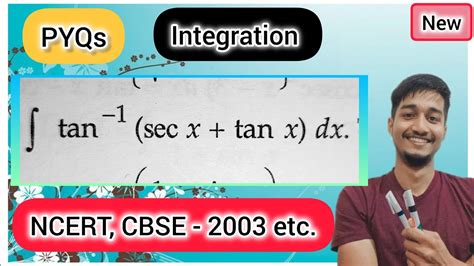 Q Integration Of Tan Inverse Sec X Tan X Dx Integral Of Tan