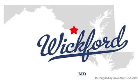 map  wickford md maryland