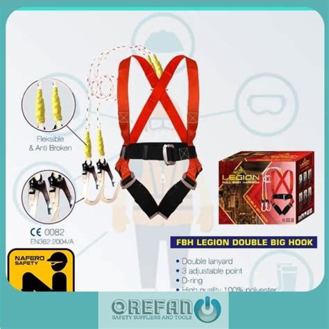 Jual Full Body Harness Double Big Hook Gosave Legion Safety Belt