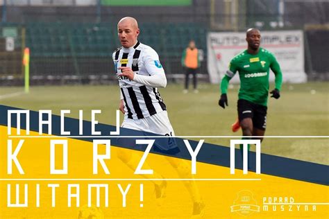 Maciej Korzym Zagra W Lidze Z Sandecji Do Popradu Muszyna Gazeta