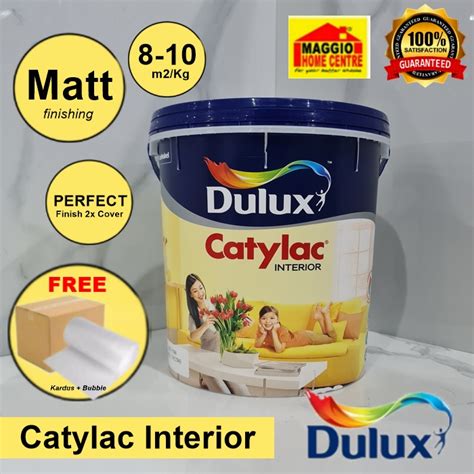 Jual CAT TEMBOK INTERIOR CAT DULUX INTERIOR CAT TEMBOK 5KG CATYLAC