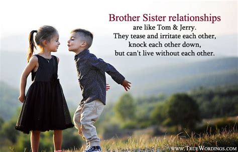 61 Cute Brother And Sister Love Quotes