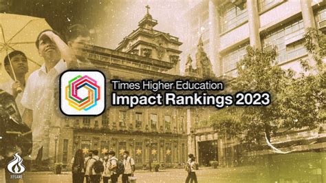 Ust Maintains Rank In 2023 Times Higher Education Impact Rankings The