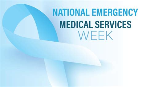 National Emergency Medical Services Week May Template For Background