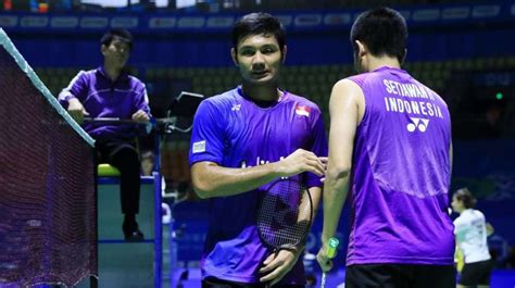 Debut Hendra Berry Dan Ahsan Rian Langsung Kandas Di Babak Awal