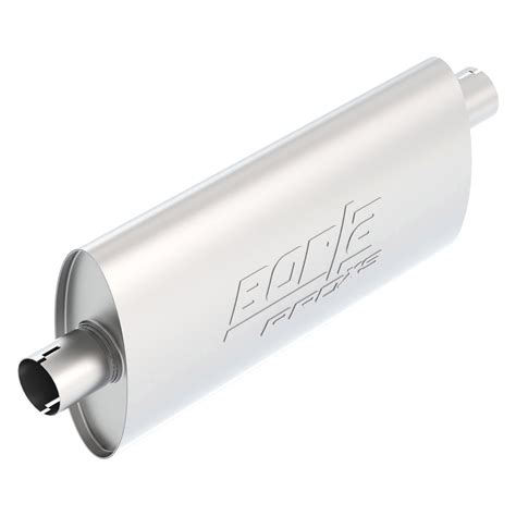 Borla Pro XS Stainless Steel Oval Gray Exhaust Muffler