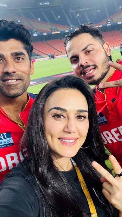 Preity Zintas Selfie With Shashank Singh And Ashutosh Sharma After Pbks