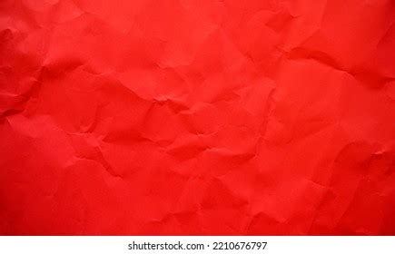 Red Crumpled Paper Texture Background Stock Photo 2210676797 Shutterstock