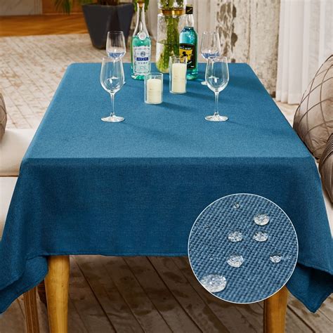 Balcony Falcon Rectangle Tablecloth Washable Waterproof Table Cover