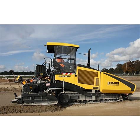 Bomag Bf C Asphalt Paver Machine Used Asphalt Paver Machmall