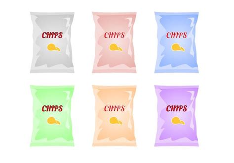 Free Bag Of Chips Vector 109872 Vector Art at Vecteezy