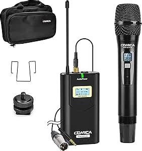 Wireless Camera Microphone Comica CVM WM100H UHF 48 Channels