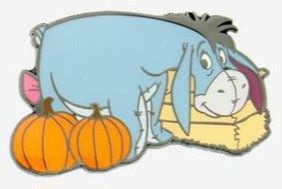 Eeyore With Hay Bale And Pumpkins Loungefly Winnie The Pooh Fall