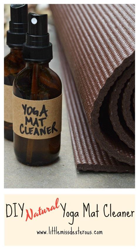 DIY Natural Yoga Mat Cleaner Healthy And Easy To Make Yoga Mat