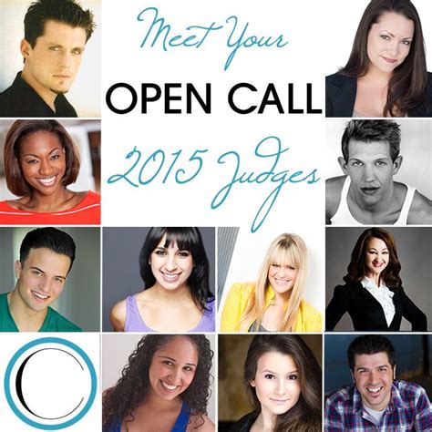 Introducing Your 2015 Open Call Judges We Cant Wait For This Season