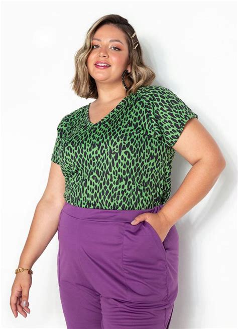 Plus Size Feminino Marguerite