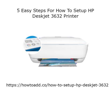 5 Easy Steps For How To Setup Hp Deskjet 3632 Printer Printer