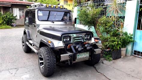 Philippines Stainless Jeep Front View