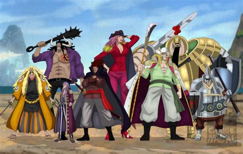 A história dos Yonkous Os imperadores dos mares de One Piece