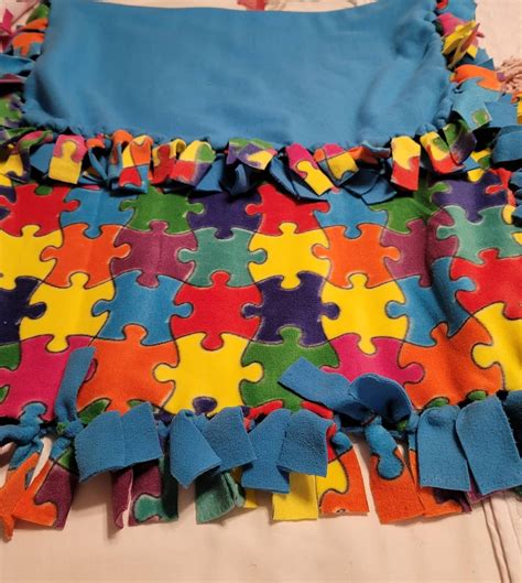 Autism Awareness Fleece Baby Lap Blanket Etsy