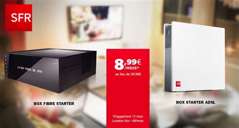 La Box De SFR Aussi En Promotion En ADSL Ou Fibre Optique Adsl Et