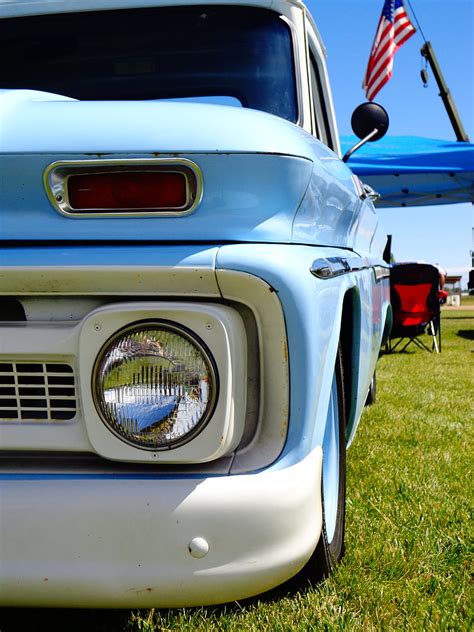 Summer 2019 50s Blue C10 Chevy Truck Classic Hd Phone Wallpaper