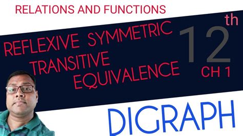 Class 12 Ch 1 Relations And Functions Reflexive Symmetric Transitive Equivalence