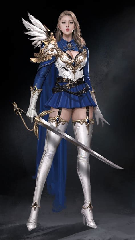 Pin By Rob On RPG Female Character 22 Warrior Woman Fantasy Art