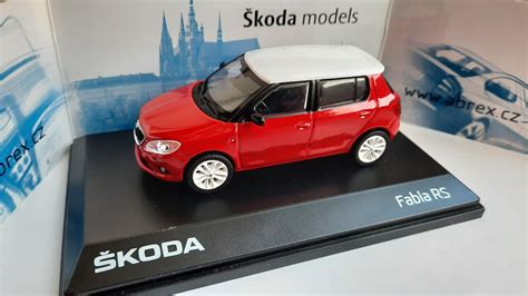 ŠKODA Fabia II RS 1 43 ABREX POPIS Aukro